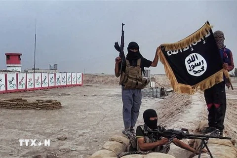 Các tay súng tổ chức Nhà nước Hồi giáo (IS) tự xưng tại Iraq. (Nguồn: AFP/TTXVN) 