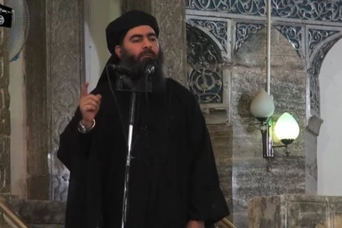 Thủ lĩnh IS Abu Bakr al-Baghdadi. (Nguồn: AFP) 