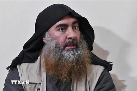 Thủ lĩnh IS Abu Bakr al-Baghdadi. (Nguồn: AFP/TTXVN) 