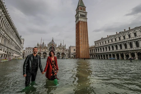 Các số liệu thống kê cho thấy mùa mưa ở Italy ngày càng kéo dài và trở nên nghiêm trọng hơn trong những năm qua. (Nguồn: Getty Images) 