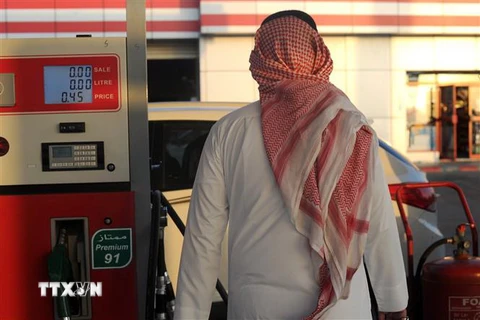 Một trạm bán xăng dầu ở thành phố Biển Đỏ Jeddah, Saudi Arabia. (Nguồn: AFP/TTXVN) 