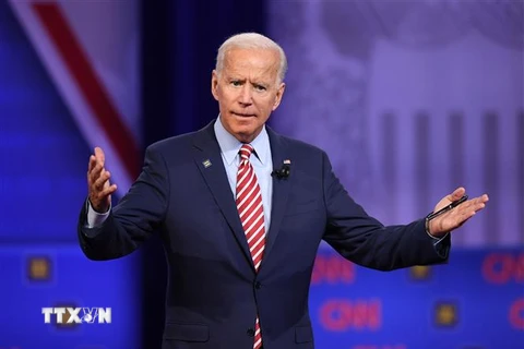 Cựu Phó Tổng thống Mỹ Joe Biden. (Nguồn: AFP/TTXVN) 