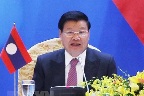 Thủ tướng Lào Thongloun Sisoulith. (Ảnh: Lâm Khánh/TTXVN) 