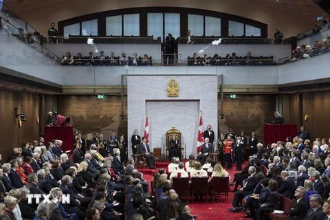 Toàn cảnh một phiên họp Quốc hội Canada tại Ottawa. (Nguồn: AFP/TTXVN) 