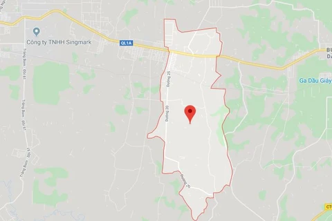 Khu vực xảy ra vụ tai nạn. (Nguồn: Google Maps) 