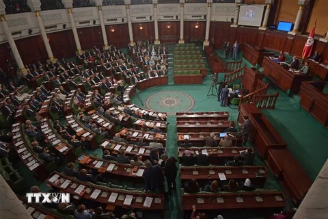 Toàn cảnh một phiên họp Quốc hội Tunisia. (Nguồn: AFP/TTXVN) 