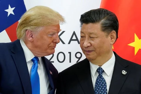 Tổng thống Mỹ Donald Trump và Chủ tịch Trung Quốc Tập Cận Bình. (Nguồn: Reuters) 