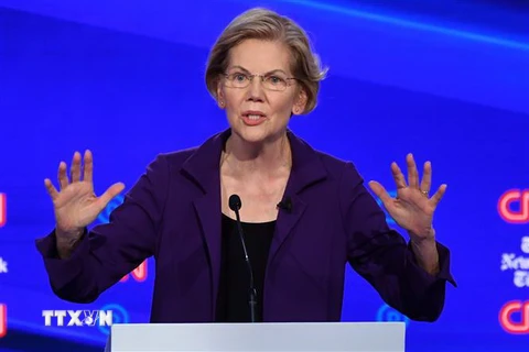 Thượng nghị sỹ Elizabeth Warren. (Nguồn: AFP/TTXVN) 