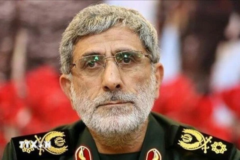 Tân Tư lệnh đơn vị Quds thuộc Lực lượng Vệ binh Cách mạng Hồi giáo Iran (IRGC), ông Esmail Qaani. (Nguồn: AFP/TTXVN) 