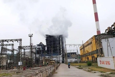 Tổ máy 300MW công ty Nhiệt điện Uông Bí gặp sự cố lò hơi