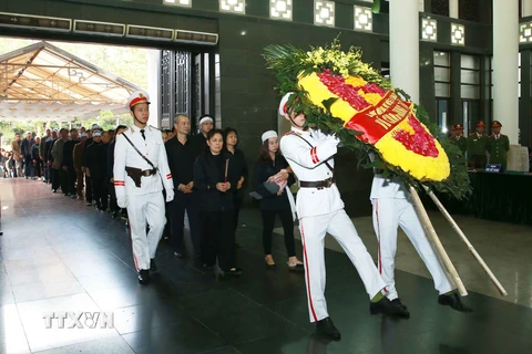Hình ảnh lễ tang 3 liệt sỹ Công an nhân dân hy sinh tại Đồng Tâm