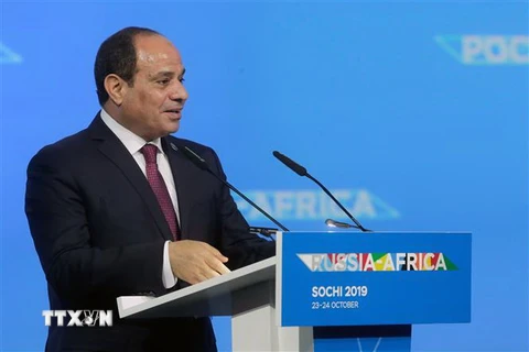 Tổng thống Ai Cập Abdel Fattah El-Sisi. (Nguồn: AFP/TTXVN) 