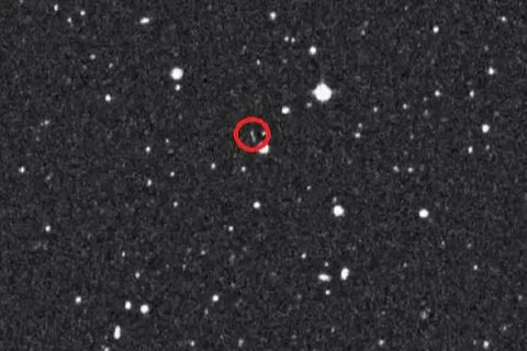 Tiểu hành tinh có đường kính khoảng 1,9-3,5 mét. (Nguồn: news.com.au) 