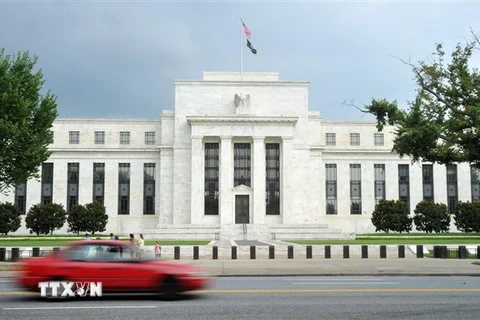 Trụ sở Cục dự trữ liên bang Mỹ (Fed) tại Washington, DC. (Nguồn: AFP/TTXVN) 