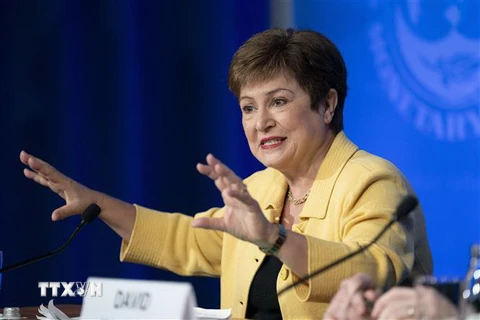 Tổng Giám đốc IMF Kristalina Georgieva. (Nguồn: THX/TTXVN) 