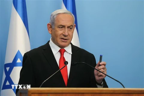 Thủ tướng Israel Benjamin Netanyahu. (Nguồn: THX/TTXVN) 