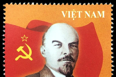 Phát hành bộ tem nhân kỷ niệm 150 năm ngày sinh V.I.Lenin