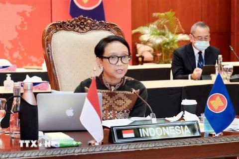 Ngoại trưởng Indonesia Retno Marsudi. (Nguồn: TTXVN) 