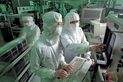 Bên trong một nhà máy của Taiwan Semiconductor Manufacturing Co. (Nguồn: TSMC) 