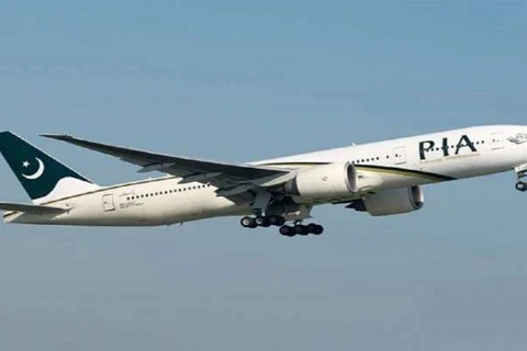 Máy bay của hãng hàng không Pakistan PIA. (Nguồn: jedennews.com) 