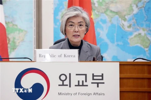 Ngoại trưởng Hàn Quốc Kang Kyung-wha. (Nguồn: Yonhap/TTXVN) 