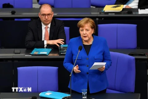 Thủ tướng Đức Angela Merkel (Nguồn: AFP/TTXVN) 