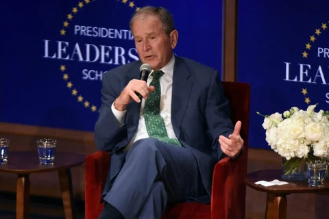 Cựu tổng thống Mỹ George W. Bush. (Nguồn: Reuters)