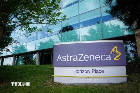 Trụ sở hãng dược AstraZeneca Plc tại Luton, Anh, ngày 18/5/2020. (Nguồn: THX/TTXVN) 