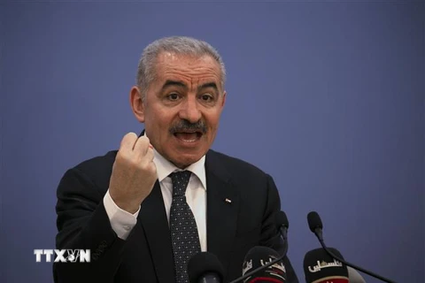 Thủ tướng Palestine Mohammed Shtayyeh. (Nguồn: AFP/TTXVN) 