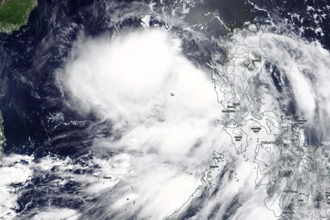 Hình ảnh vệ tinh của cơn bão Nuri. (Nguồn: NASA) 