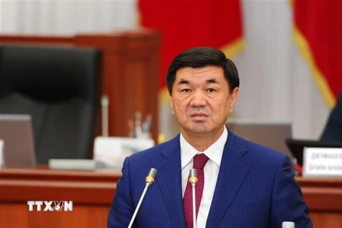 Thủ tướng Kyrgyzstan Mukhammedkalyi Abylgaziev. (Nguồn: AA/TTXVN) 