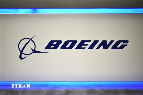 Biểu tượng Boeing. (Nguồn: AFP/TTXVN) 