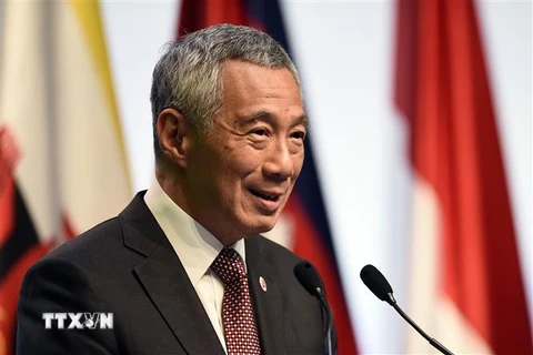 Thủ tướng Singapore Lý Hiển Long. (Nguồn: AFP/TTXVN) 