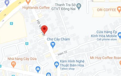 Vị trí đường Hồ Văn Đại. (Nguồn: Google Maps) 