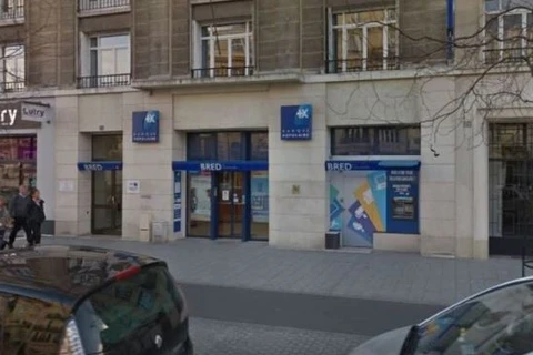 Vụ việc xảy ra tại một ngân hàng ở trung tâm thành phố cảng Le Havre, miền Bắc nước Pháp. (Nguồn: 9news.com.au) 