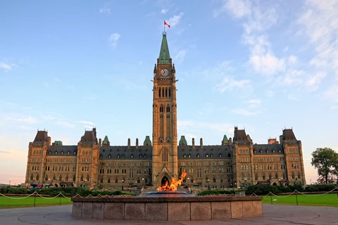 Tòa nhà Quốc hội Canada. (Ảnh: Britannica) 