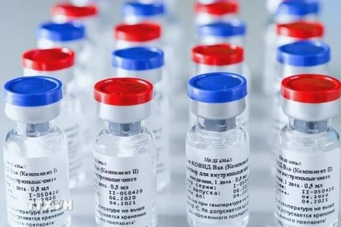 Vắcxin ngừa COVID-19 của Nga. (Nguồn: Yonhap/TTXVN) 