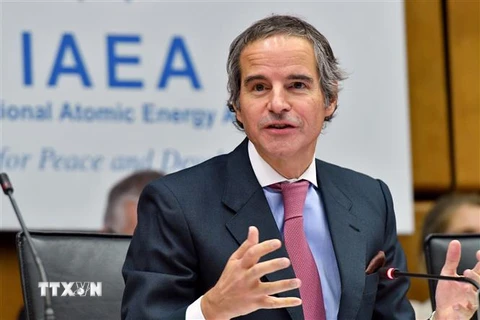 Tổng Giám đốc Cơ quan Năng lượng nguyên tử quốc tế (IAEA) Rafael Mariano Grossi. (Nguồn: THX/TTXVN) 