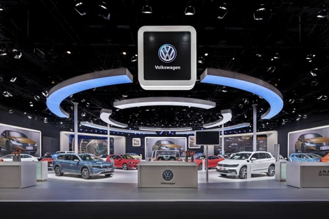 Triển lãm ôtô của Volkswagen tại Bắc Kinh, Trung Quốc năm 2018. (Nguồn: image-unit.com) 