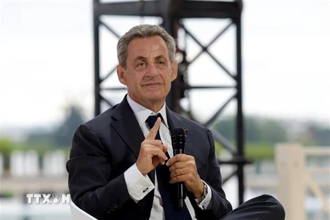 Cựu Tổng thống Pháp Nicolas Sarkozy tại một sự kiện ở Paris ngày 29/8/2019. (Nguồn: AFP/TTXVN) 