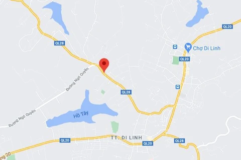 Khu vực xảy ra vụ việc. (Nguồn: Google Maps) 