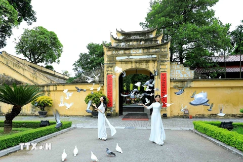 [Photo] Đến thăm Hoàng thành Thăng Long trong những ngày Thu