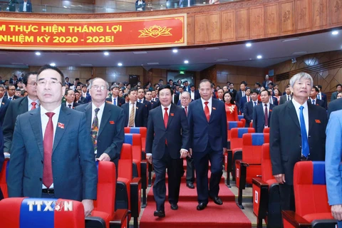 [Photo] Đại hội đại biểu Đảng bộ tỉnh Hải Dương lần thứ XVII