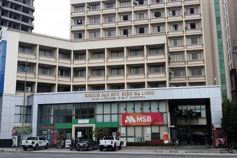 Khách sạn Bưu điện Hạ Long. (Nguồn: Báo Quảng Ninh) 