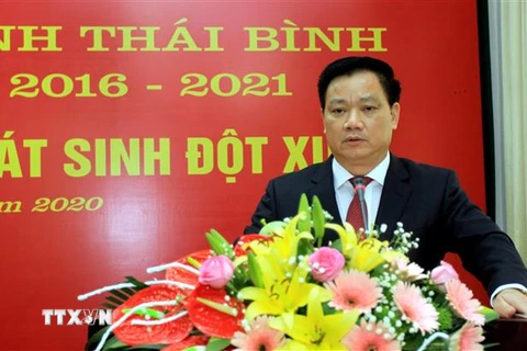 Ông Nguyễn Khắc Thận được bầu giữ chức vụ Chủ tịch UBND tỉnh Thái Bình