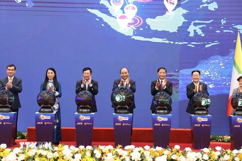[Photo] Lễ khởi động Mạng lưới Logistics thông minh ASEAN