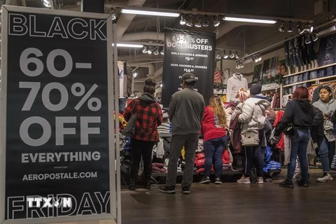Ngày hội mua sắm Black Friday mang lại hy vọng cho các nhà bán lẻ Mỹ