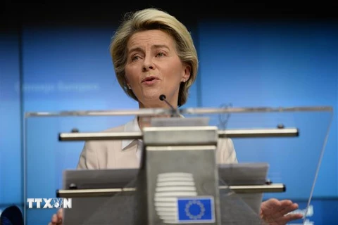 Chủ tịch EC Ursula von der Leyen. (Nguồn: AFP/TTXVN) 