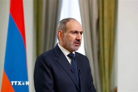 Thủ tướng Armenia Nikol Pashinyan. (Nguồn: AFP/TTXVN) 