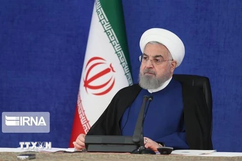Tổng thống Iran Hassan Rouhani. (Nguồn: IRNA/TTXVN) 